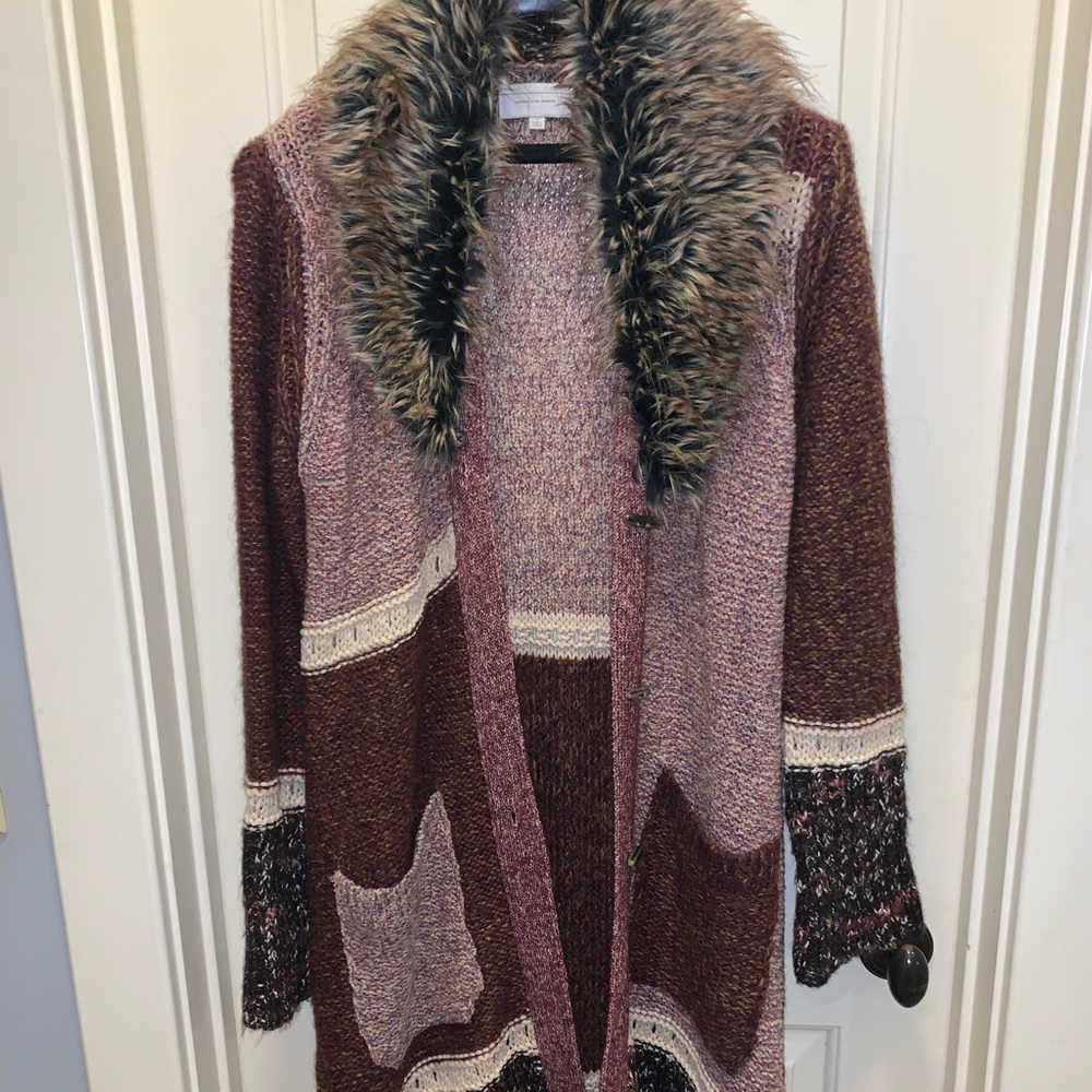 Gorgeous Anthropologie duster cardigan sz Lg